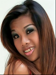 Young Asian ladyboy dumps cum on herself